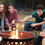 Home Wood Heating - Enjoying an outdoor firepit